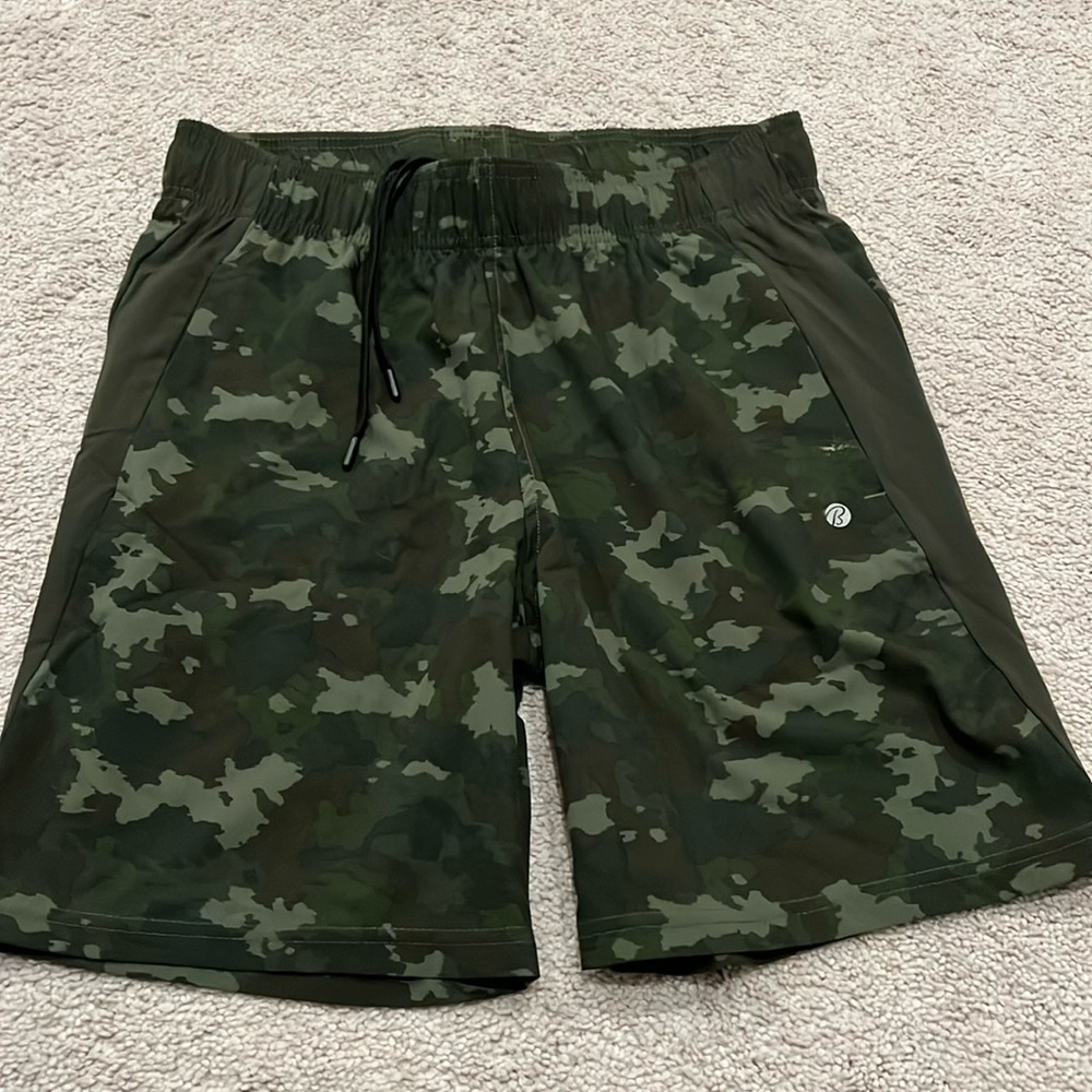 Bally Camo Athletic Shorts with Pockets